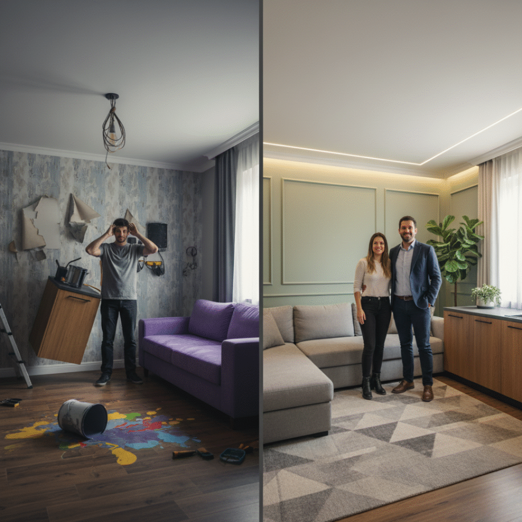 5 Erros Comuns em Reformas que Podem Arruinar Seu Projeto de Interiores (e como evitá-los)